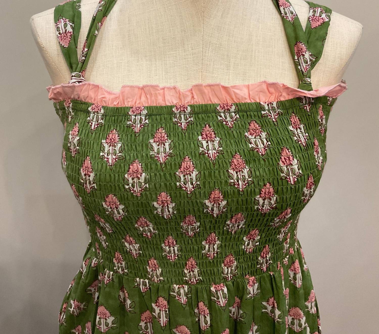 Thml - Tie Strap Tiered Maxi Dress