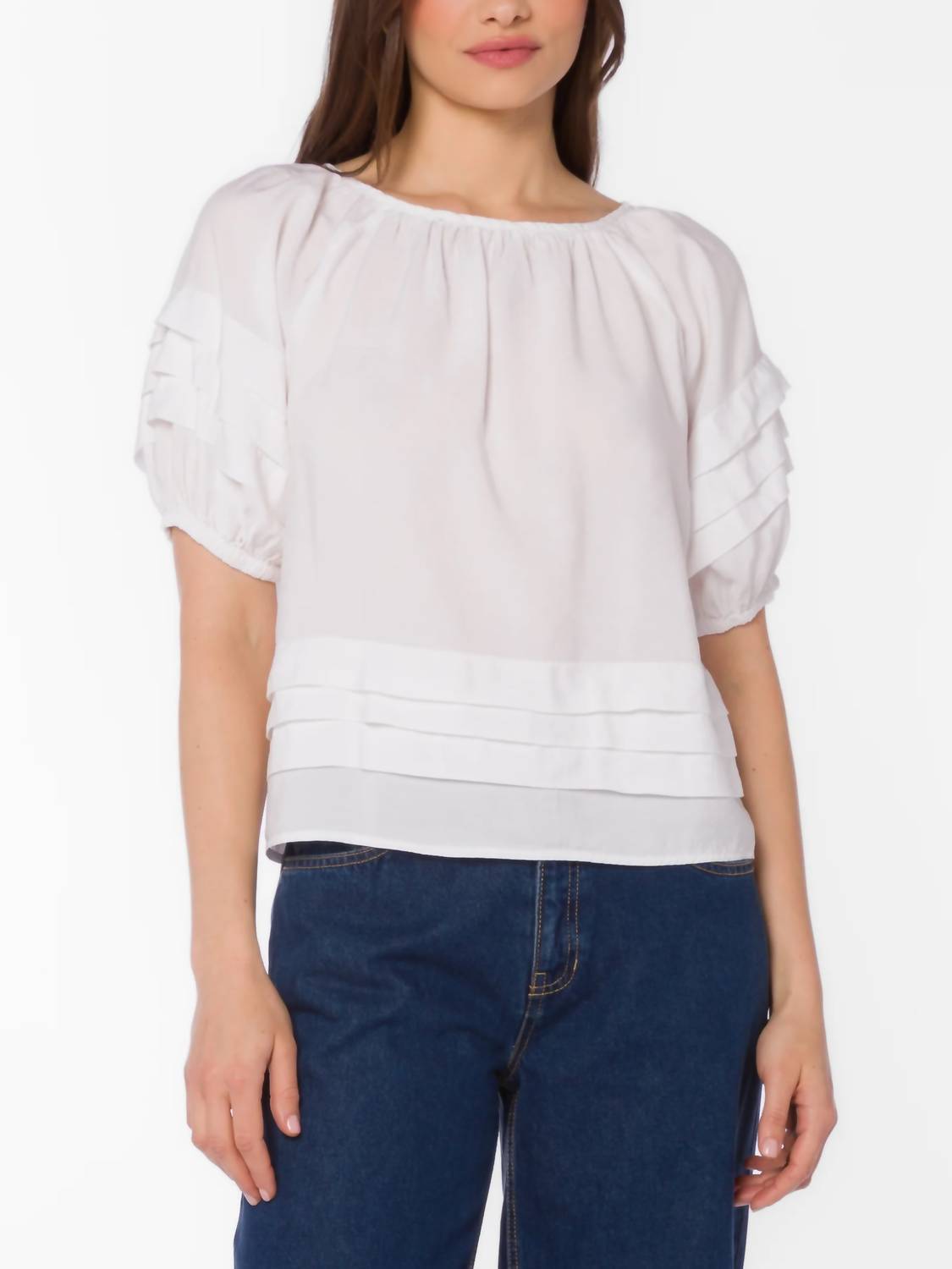 Velvet Heart - Tasha Puff Sleeve Top
