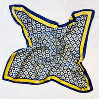 Ellison+Young - Women's Four Petal Clover Square Scarf