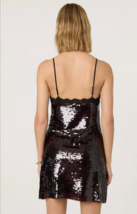 ASTR Lexy Dress in black - women's dress - alternate view