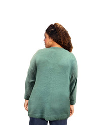 On The Plus Side - Pullover Pocket Sweater Dress - Plus Size
