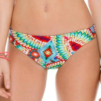 Luli Fama - Wild Heart Peek Hole Reversible Moderate Bikini Bottom