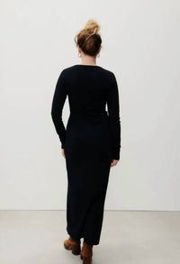 American Vintage - Gamipy Long Sleeve Round Neck Fitted Dress