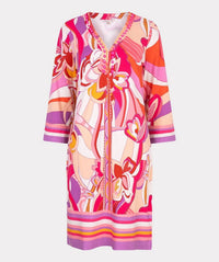 ESQUALO Ditte Beads Disco Hit Knee-length Dress in multicolor - women's dress - view 5