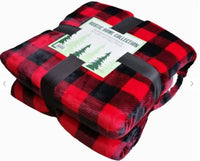 Rustic Home Collection - Buffalo Plaid Throw Blanket