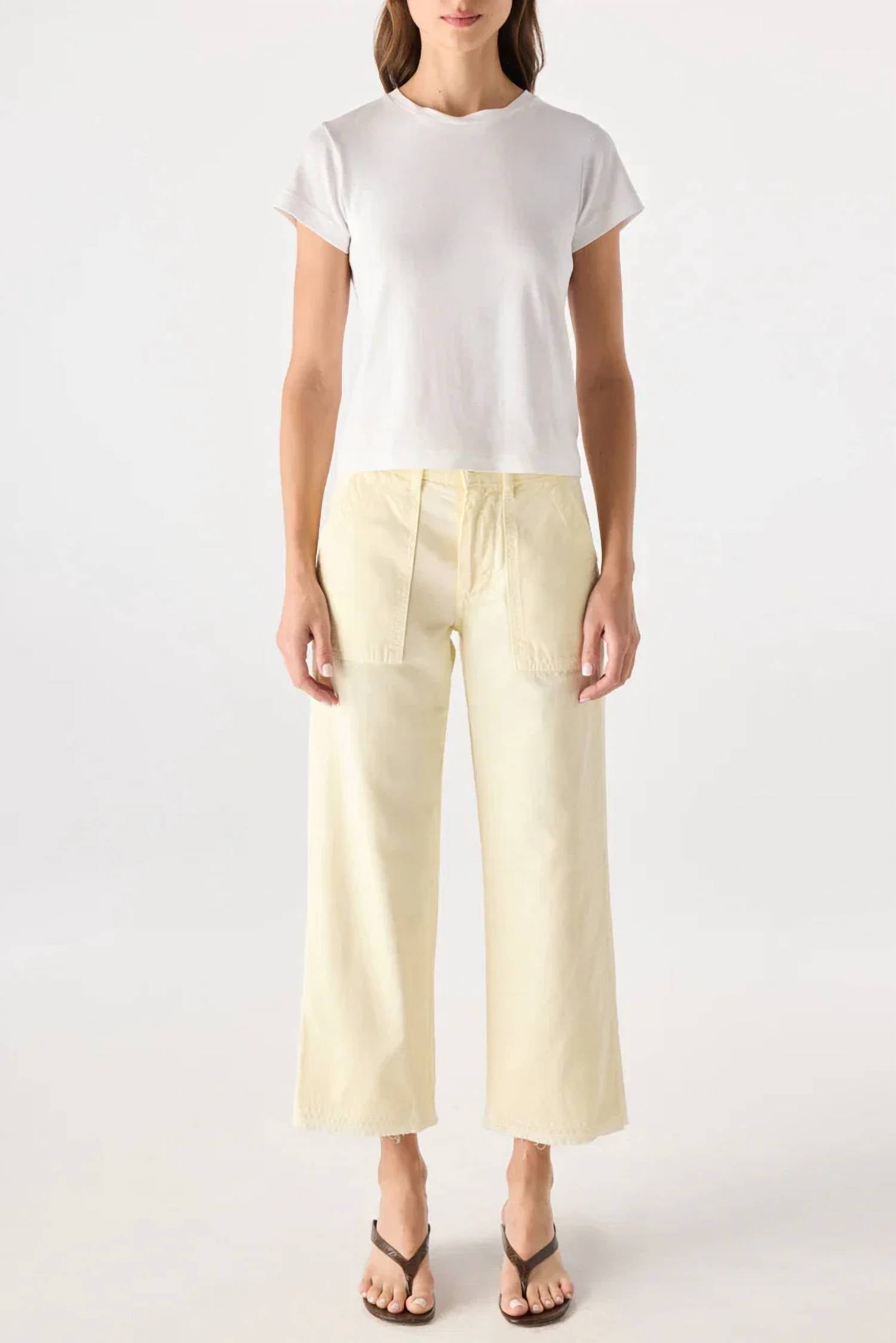 Amo - Blondie Easy Army Slouch Crop Pants