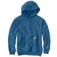 carhartt Men's Rain Defender Loose Fit Heavyweight Sweatshirt in blue - men's shirt