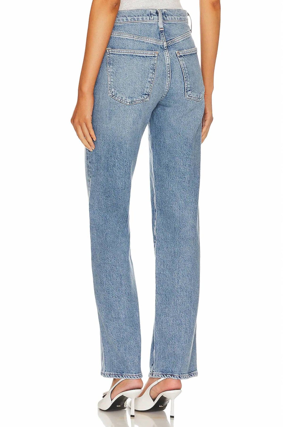 Agolde - Harper Midrise Relax Straight Jean