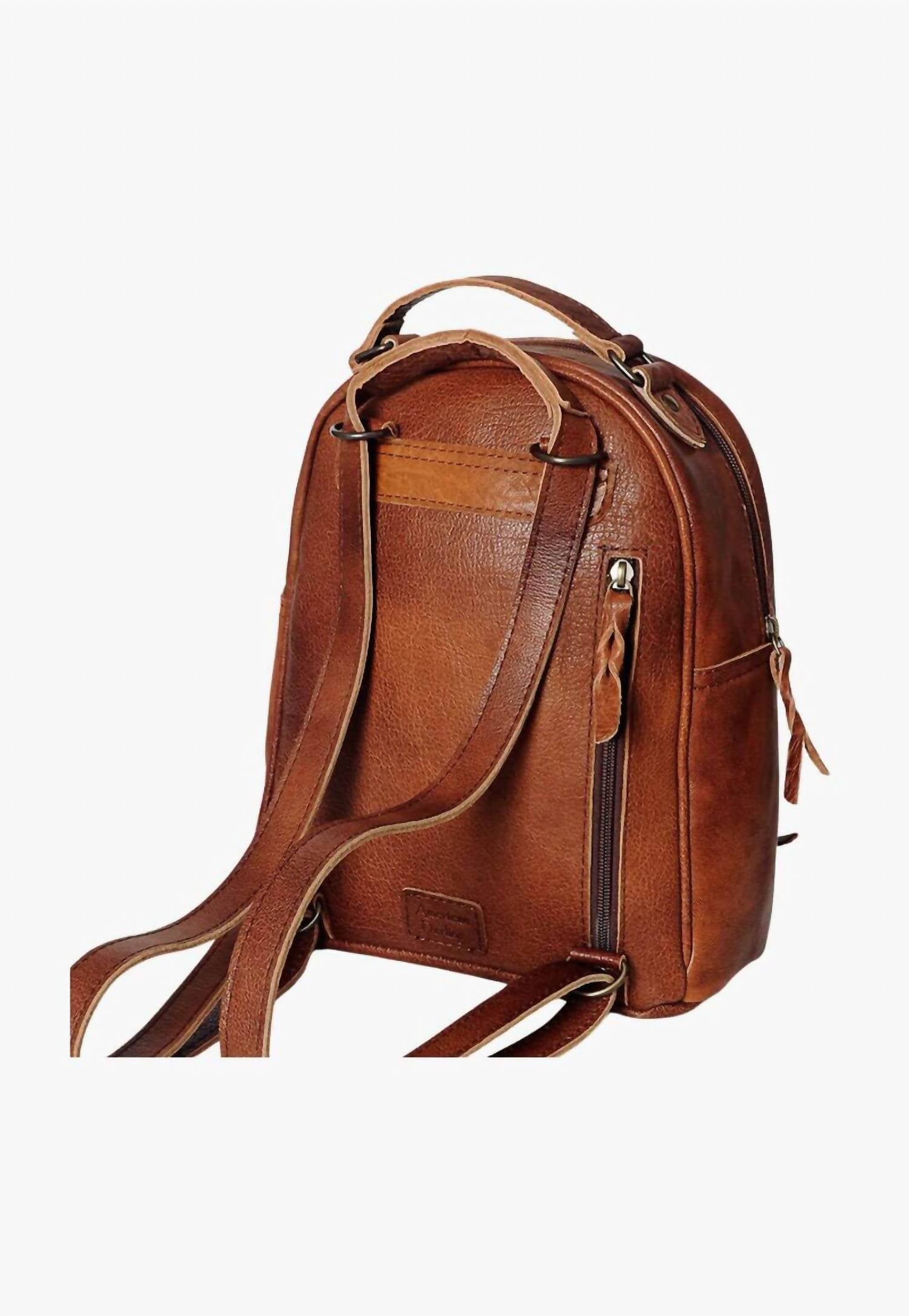 American Darling - Women's Genuine Full Grain Leather Backpack
