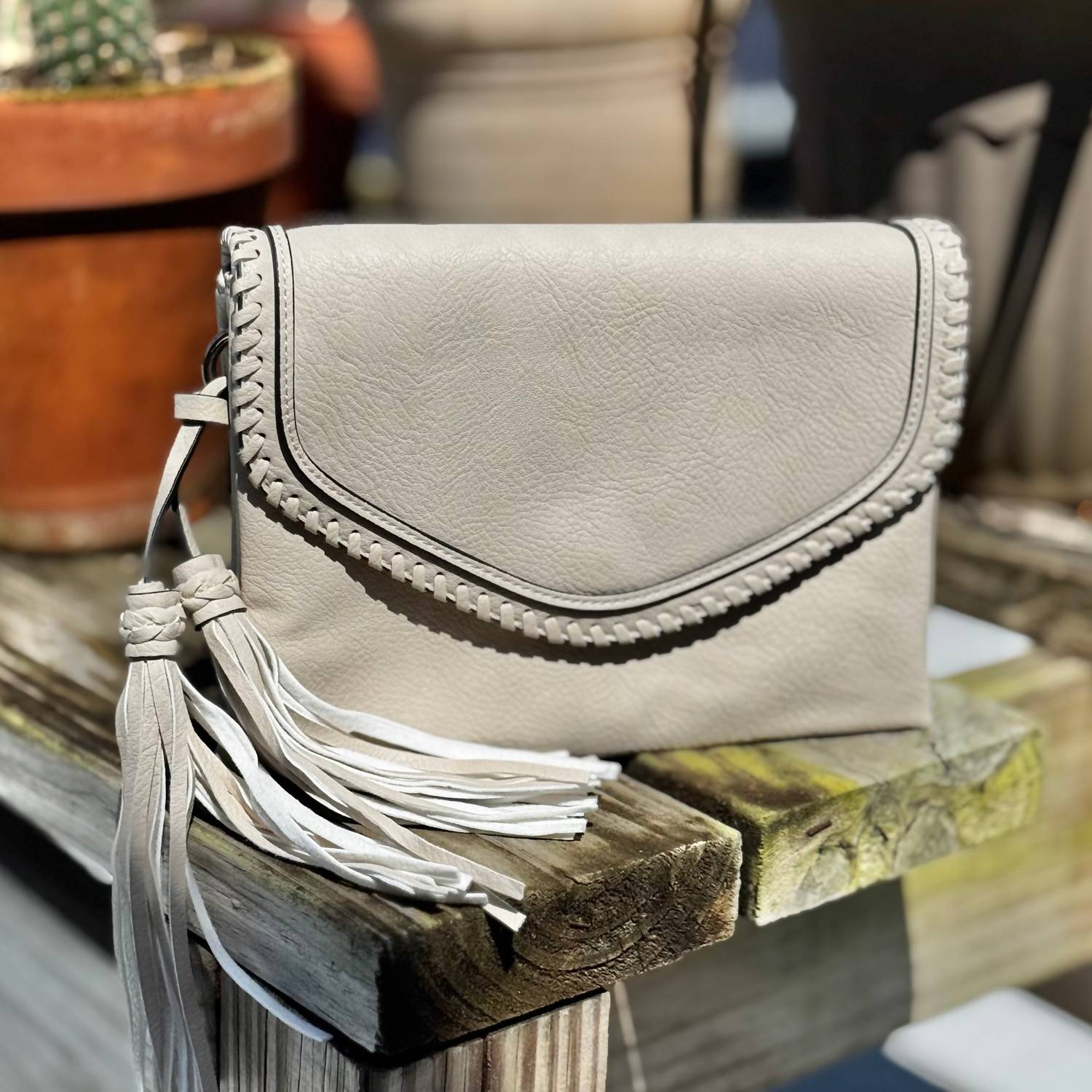 Jen & Co. - Women's Sloane Vegan Crossbody Bag