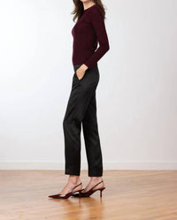 Avenue Montaigne - Women's Satin Ben Pants