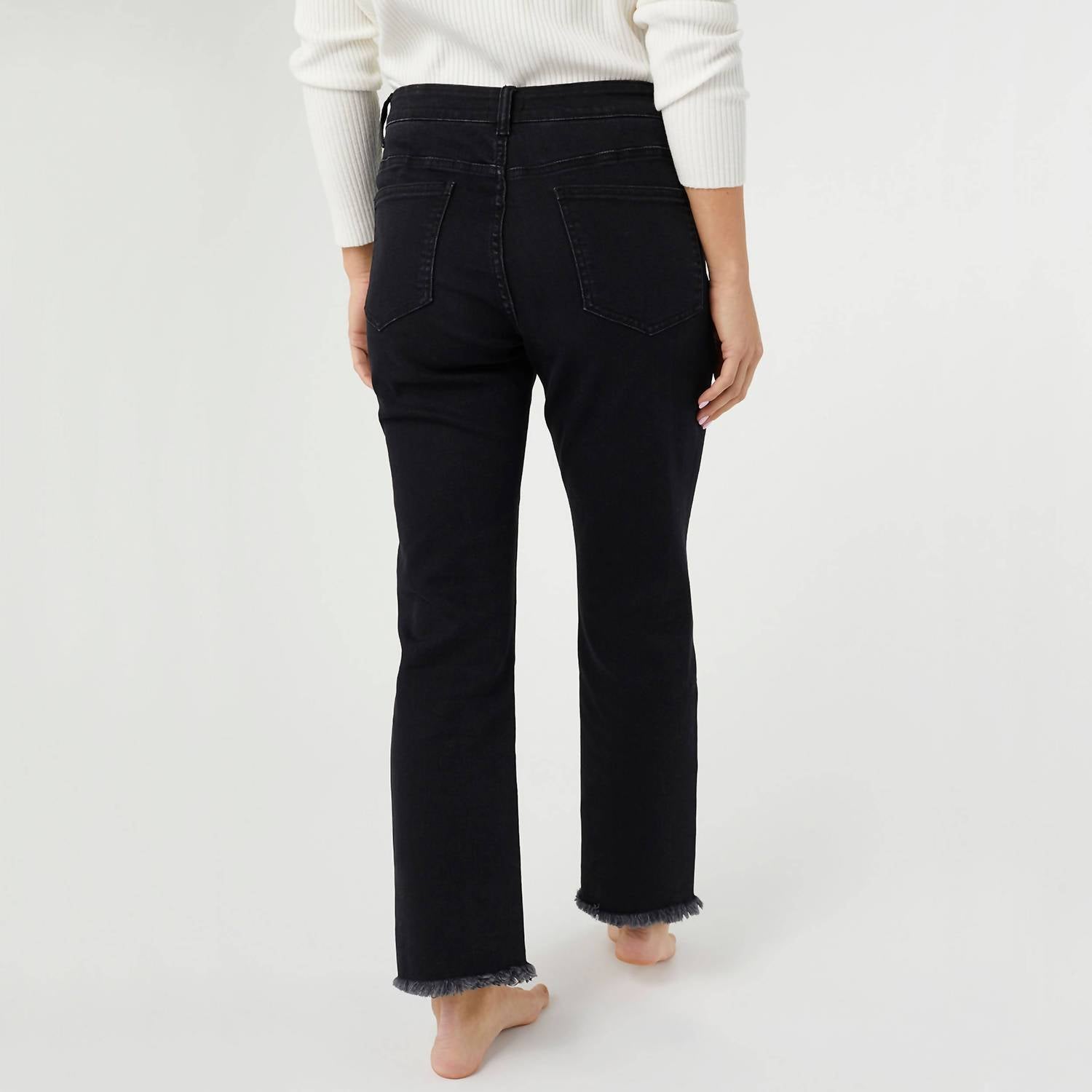 Coco + Carmen - Everstretch Raw Bottom Jeans