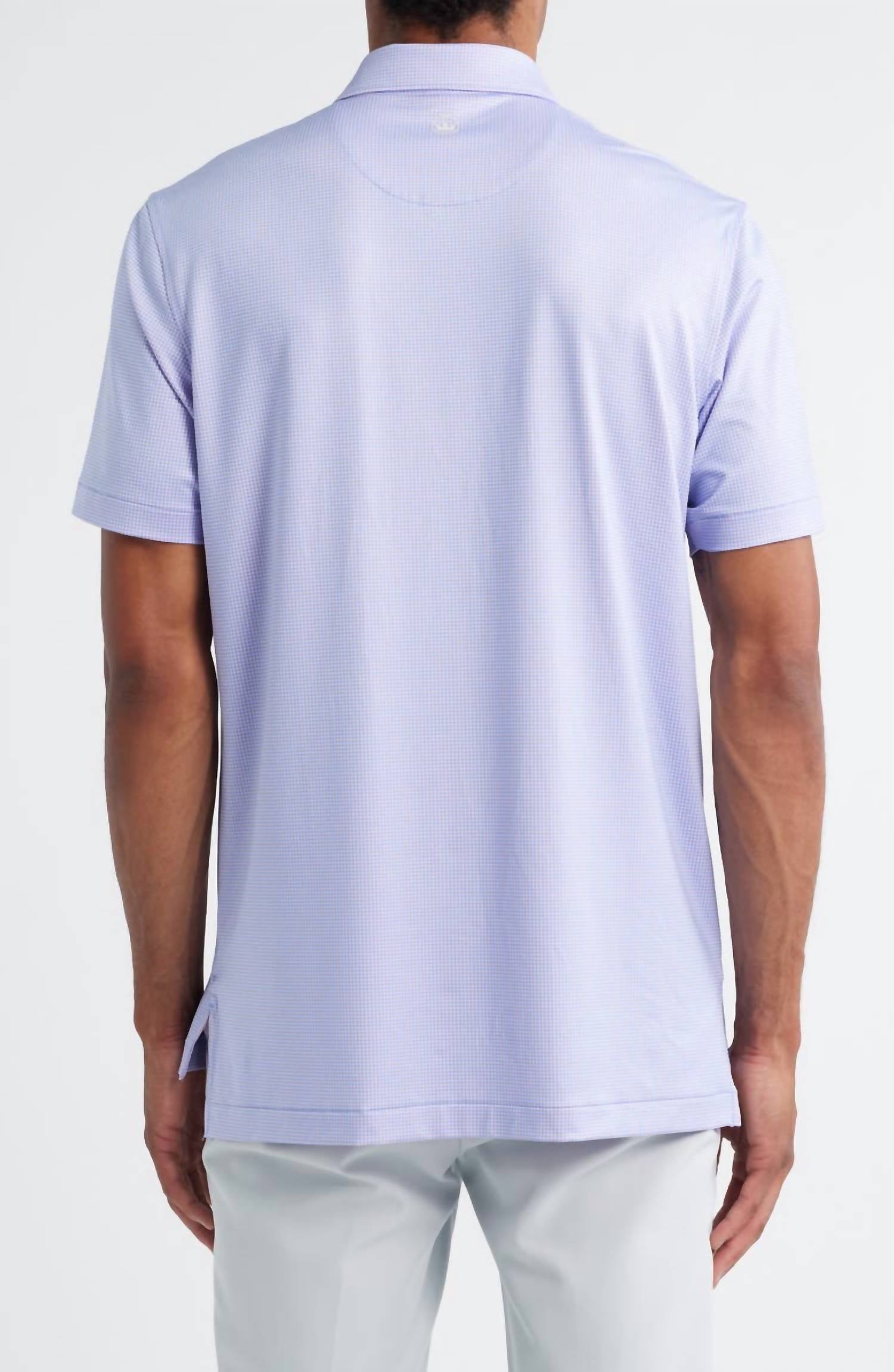 Peter Millar - Men's Gingham Performance Polo
