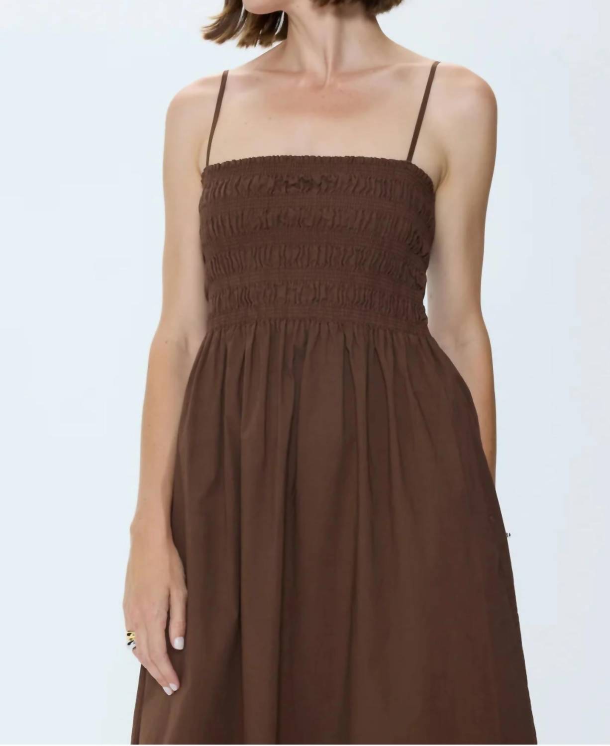 Pistola - Bianca Shirred Bodice Dress