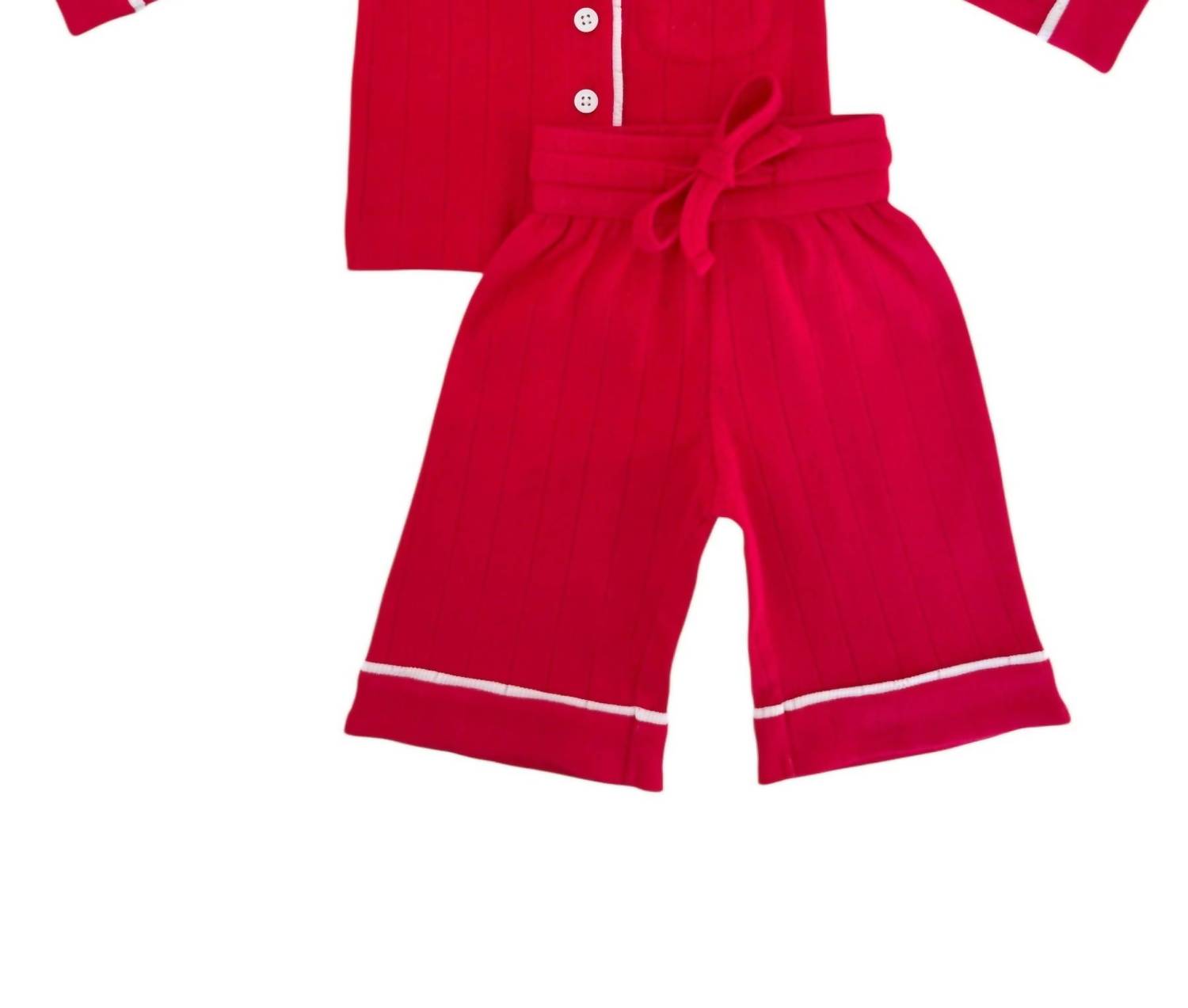 Siix Collection - Girl's Organic Pointelle Lounge Set