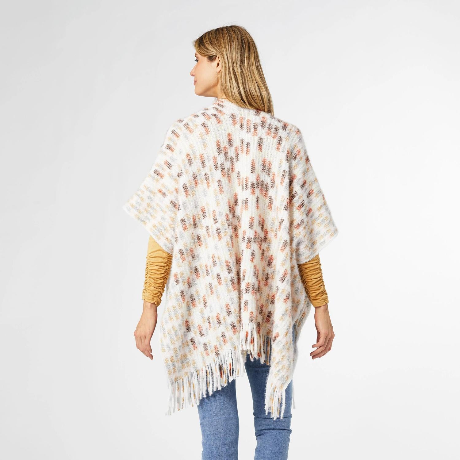 Coco + Carmen - Rylee Fringe Wrap Shawl Ruana