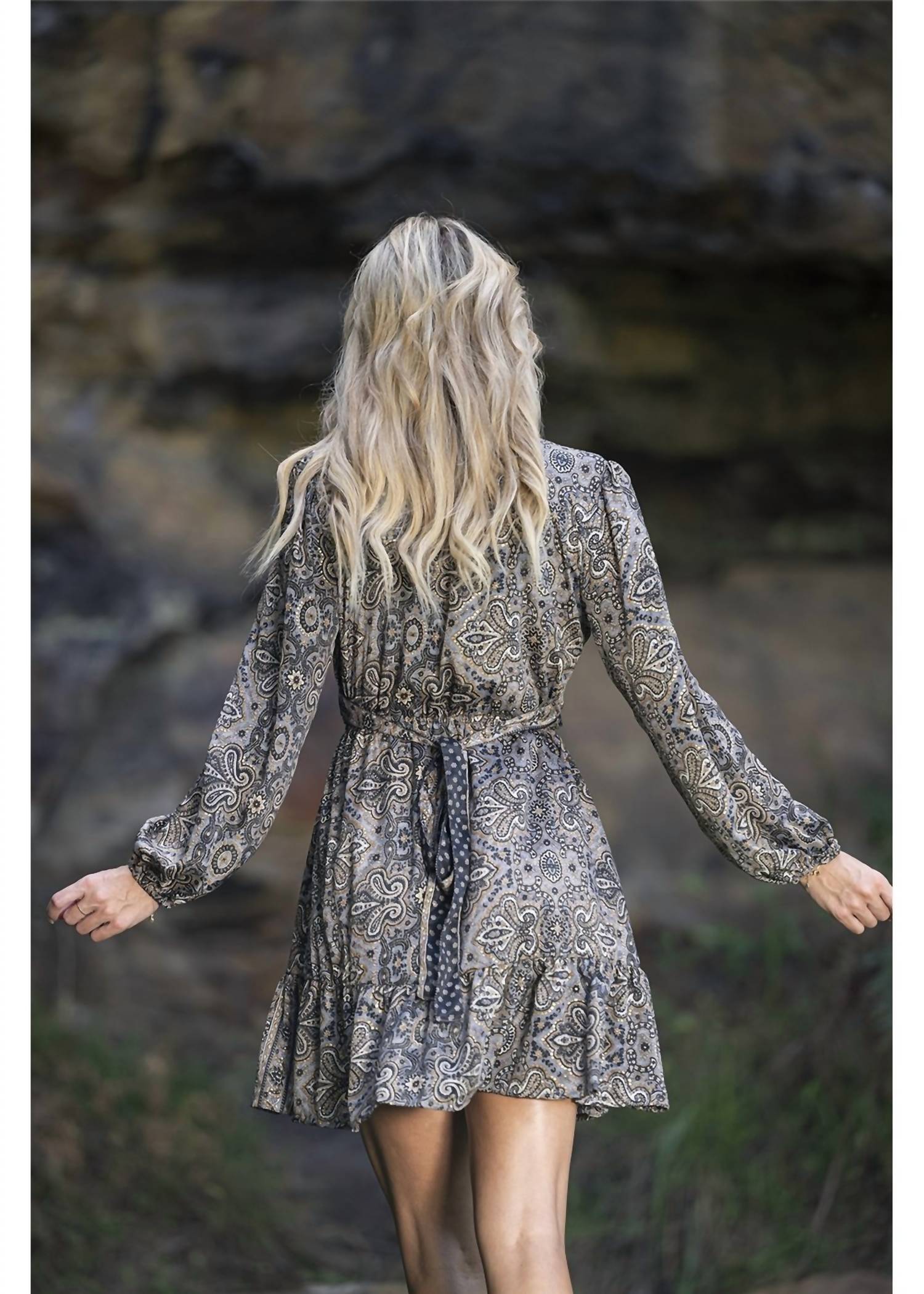 Cienna - Astrid Short Wrap Dress