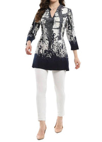 Parsley & Sage - Felicity V-neck Tunic Top