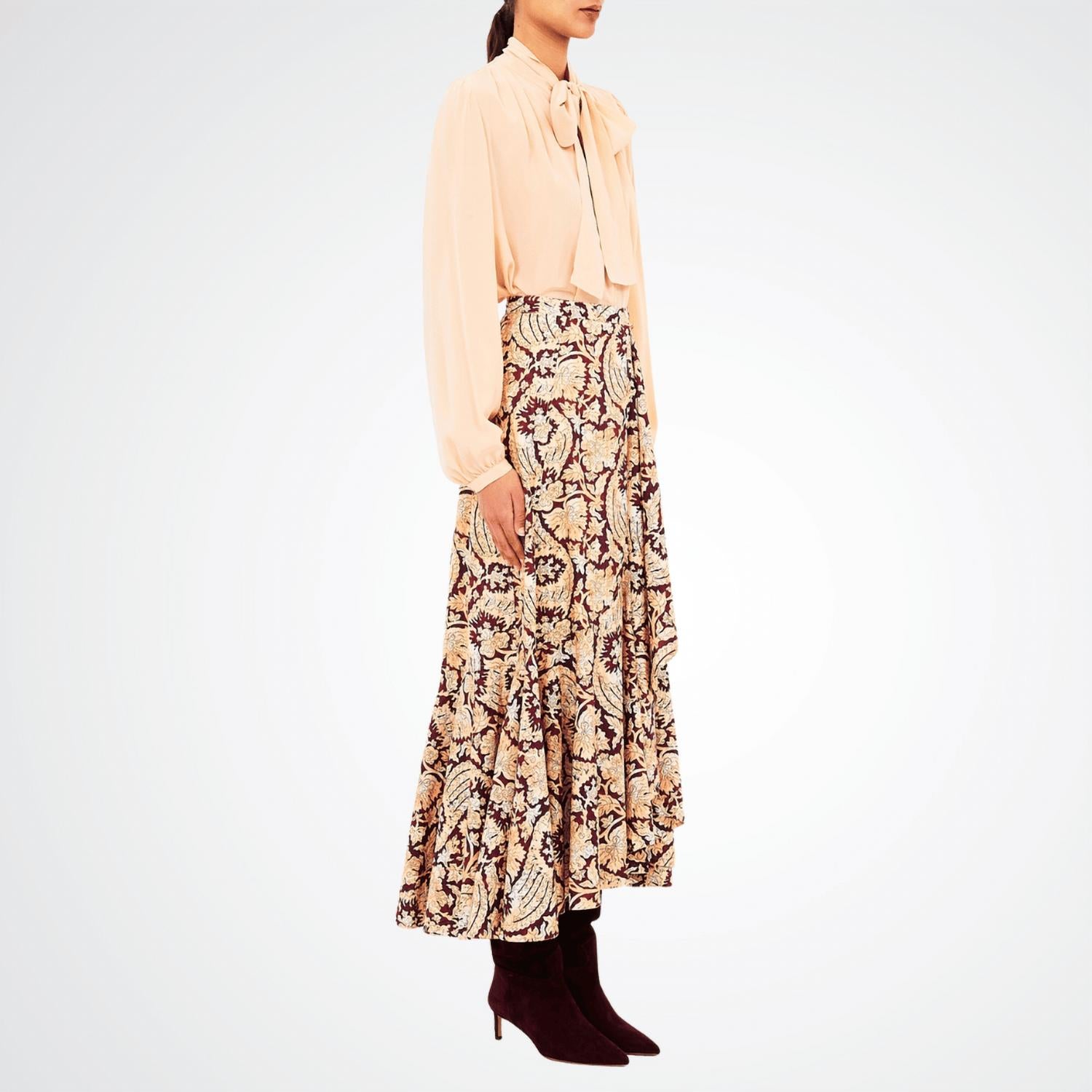 Ulla Johnson - Sabina Faux Wrap Skirt