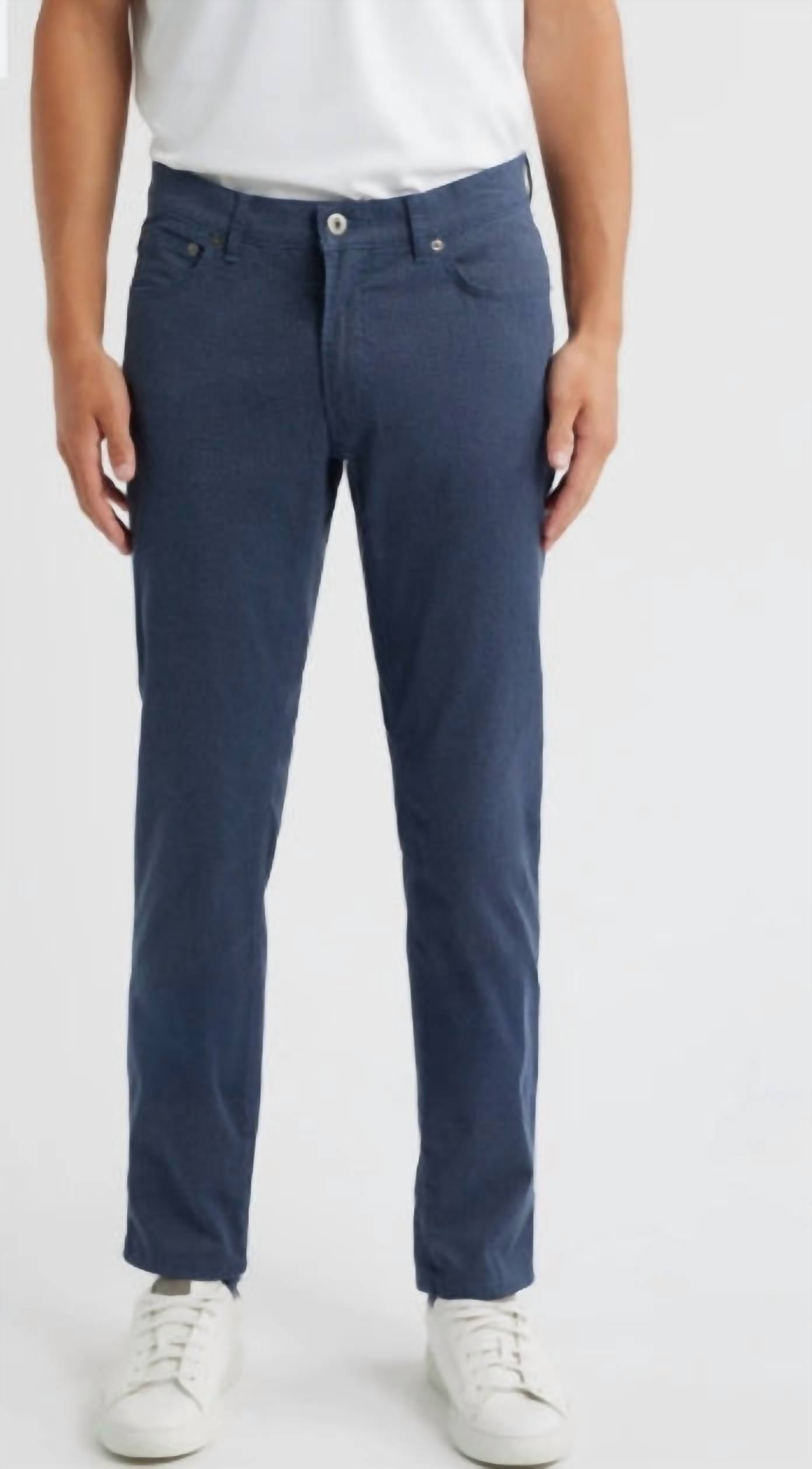 Brax Chuck Fusion Flex Modern Fit Five-Pocket Pants in monochrome - men's jeans