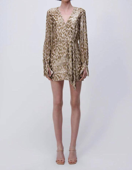 Simkhai - Camryn Metallic Mini Dress