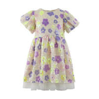 Lola + The Boys - Girls Daisy Sequin Dress