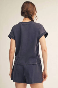 Jodifl - Flag Patched Top & Shorts