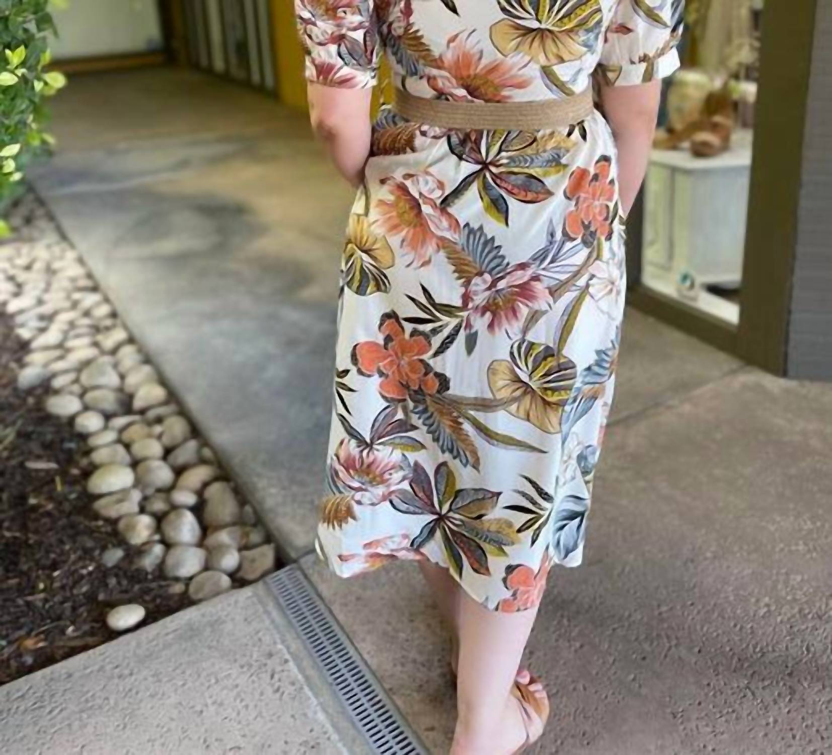 Ellison - Button up Dress with belt