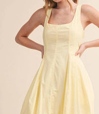 &Merci - Women's Tulip Hem Midi Dress
