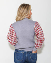 Thml - Mixed Media Knit Sweater