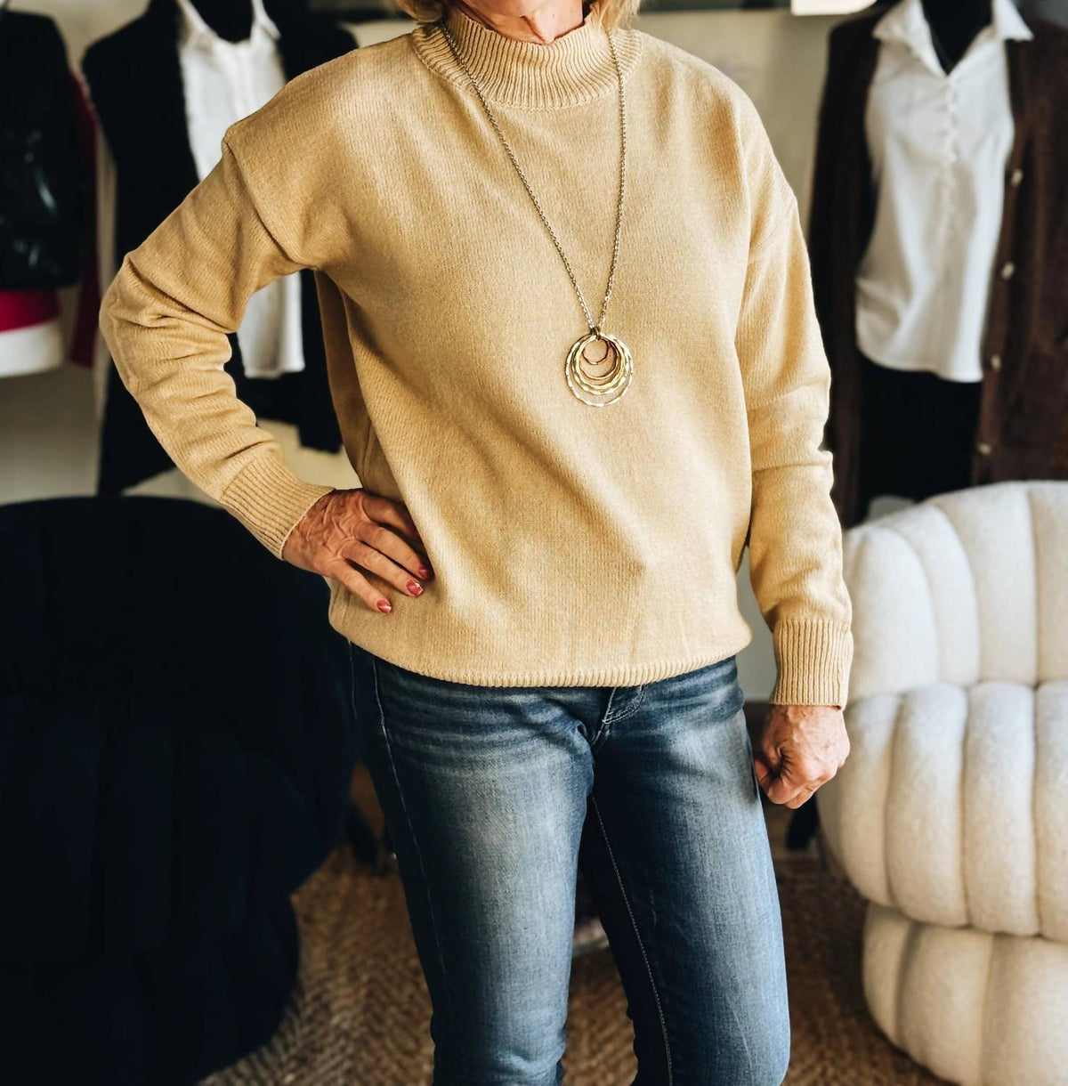 Emberloom - The Quiet Confidence Long Sleeve Sweater