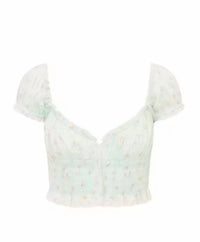 Loveshackfancy - Daini Smocked Floral Top
