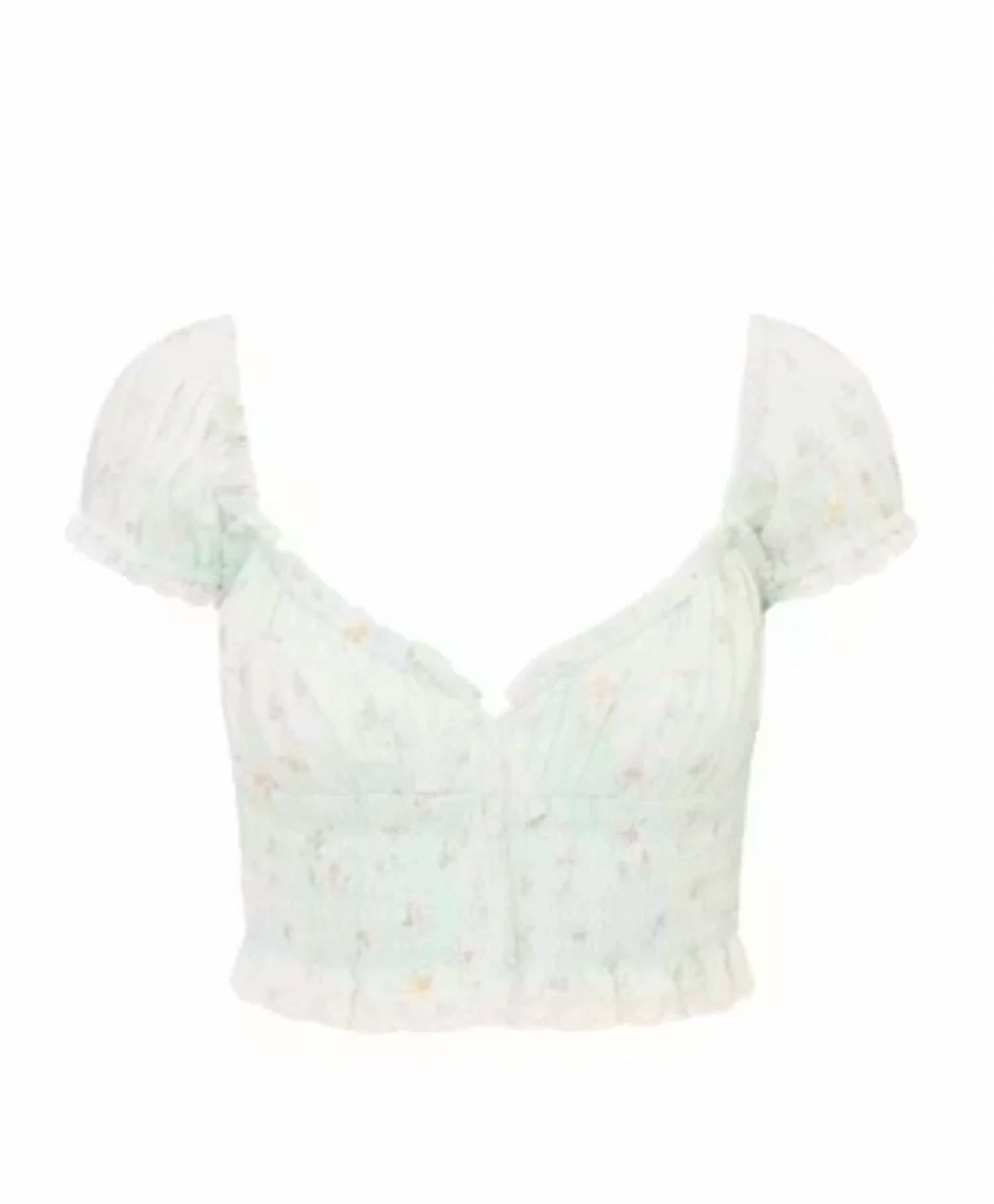 Loveshackfancy - Daini Smocked Floral Top