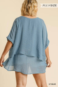 Umgee - Layered Tunic Top - Plus