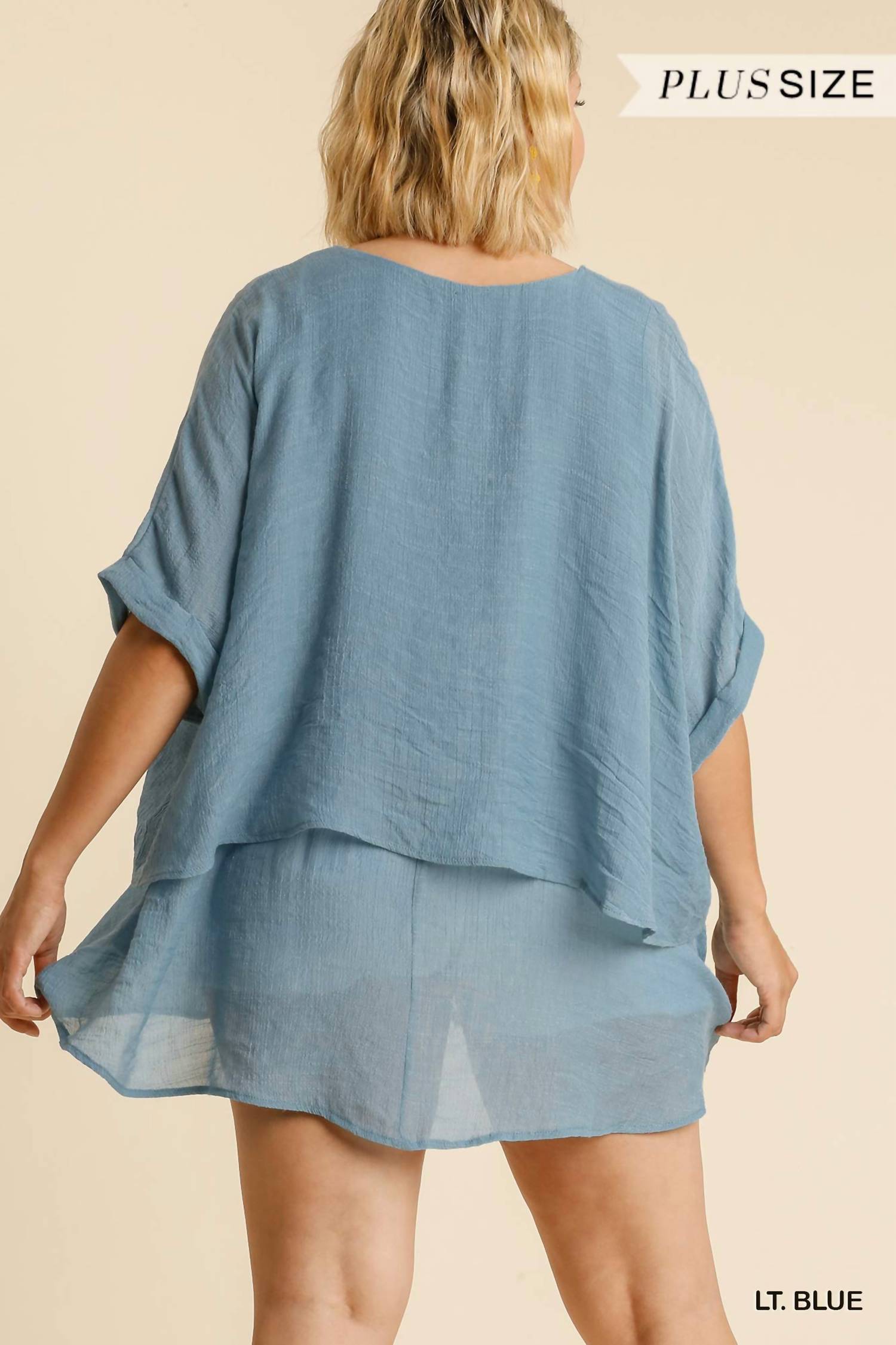 Umgee - Layered Tunic Top - Plus
