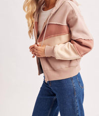 Bluivy - Adeline Patchwork Hoodie