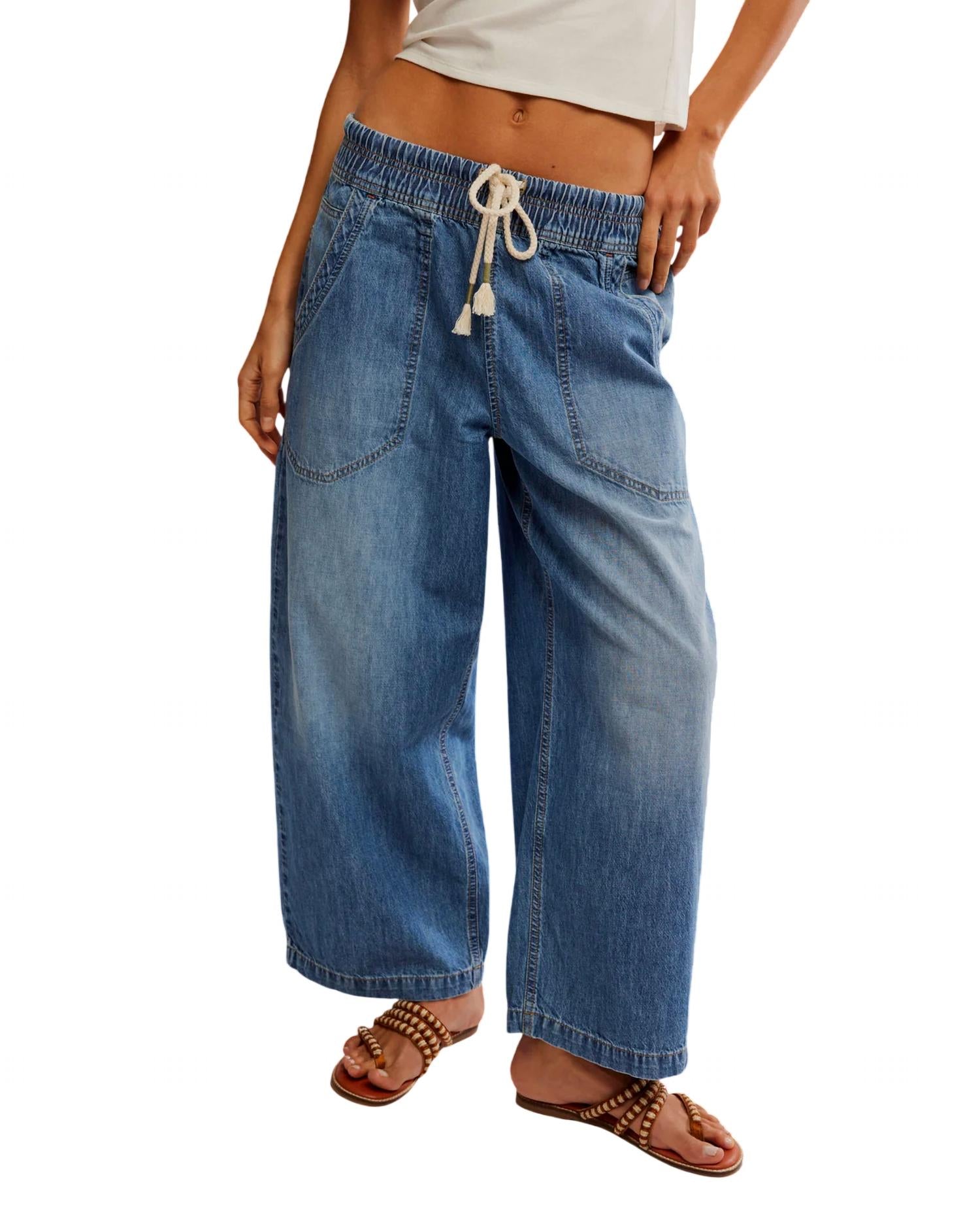 Free People - Easy Peasy Pull-on Jean