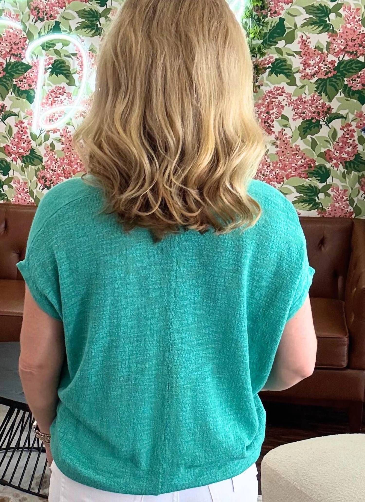 Another Love - Zia Slouchy Short Sleeve Top