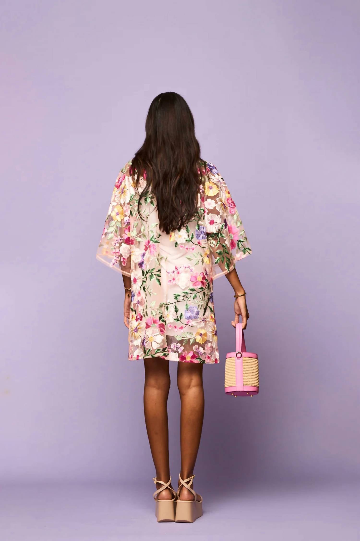 Tela Luxury Mercantile - Just Peachy Short Kaftan