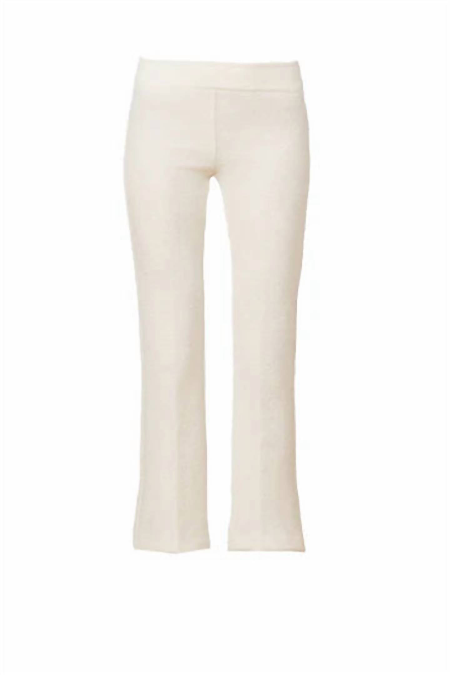 Avenue Montaigne - Leo Boucle Pull-on Pants