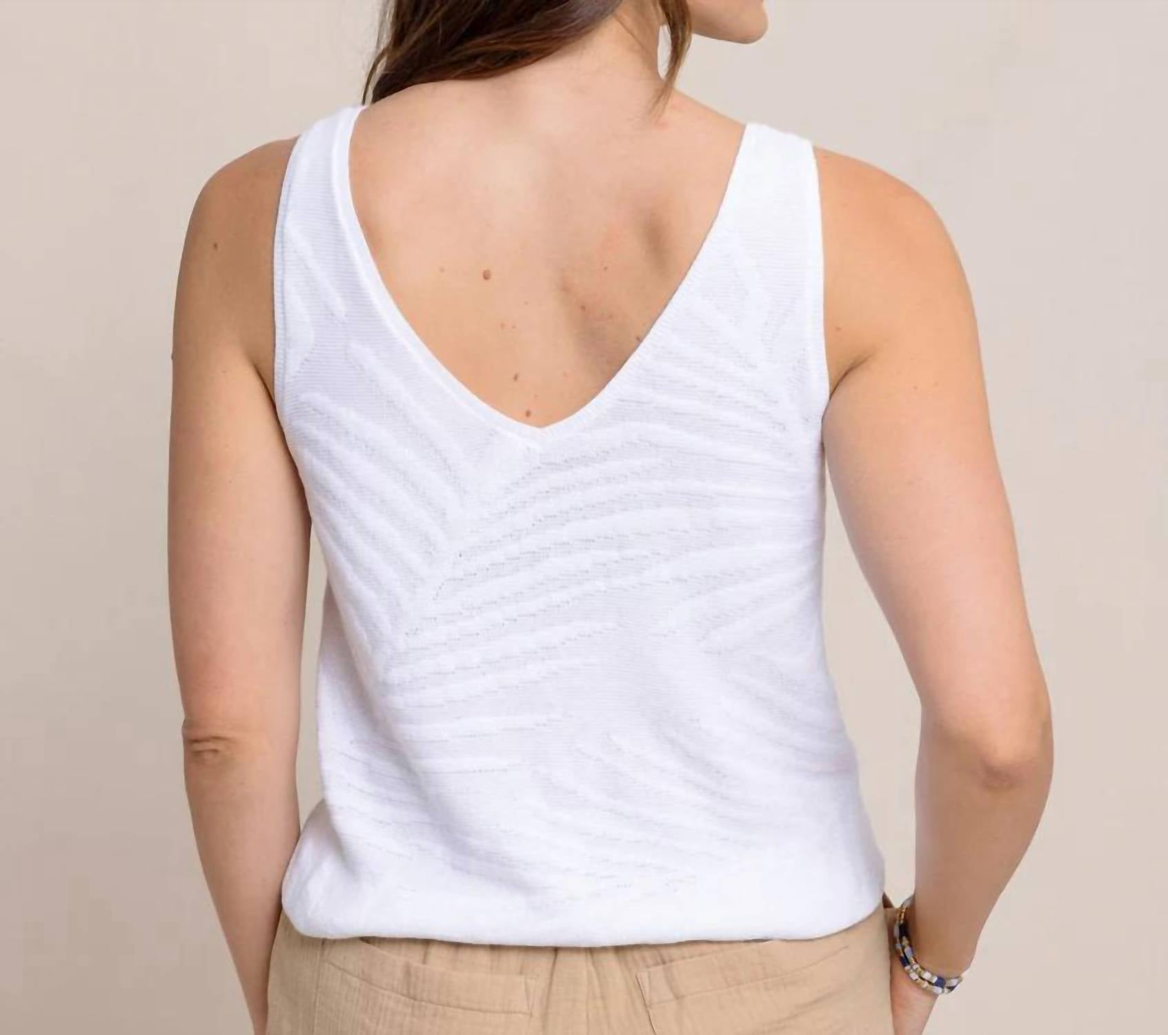 Southern Tide - Hartley Jacquard Sweater Tank