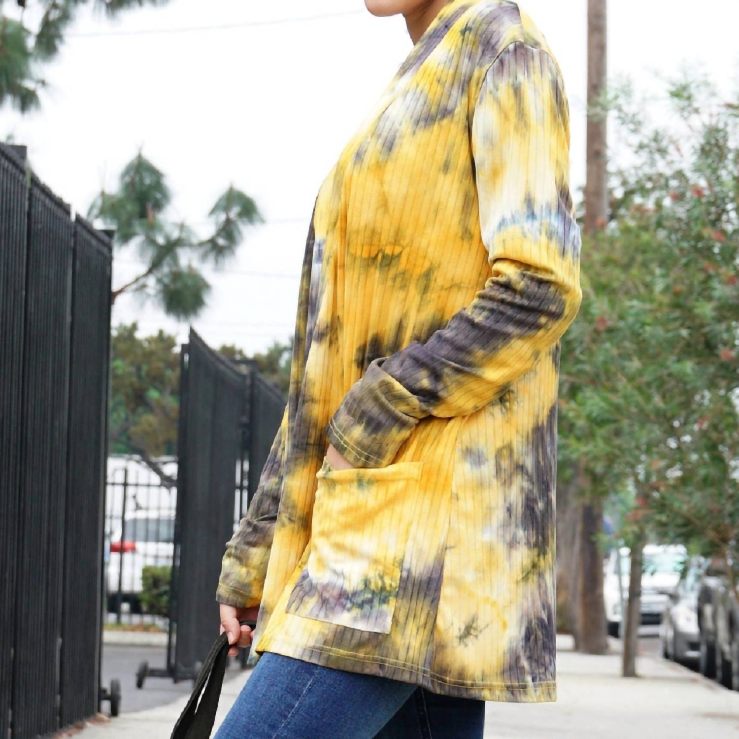 Aria Collection - Tie Dye Cardigan