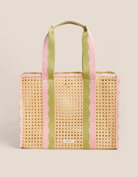 Spartina 449 - Women's Splash Cane Large Trim Tote Bag