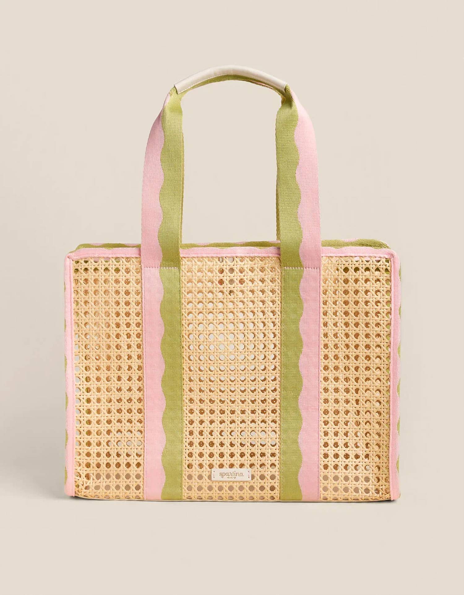 Spartina 449 - Women's Splash Cane Large Trim Tote Bag