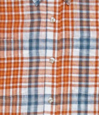 Dakota Grizzly Men's Van Shirt in sunshine - men's shirt - detail view