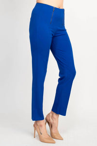 Nicole Miller - Women's Banded Mid Waist Solid Millennium Pant