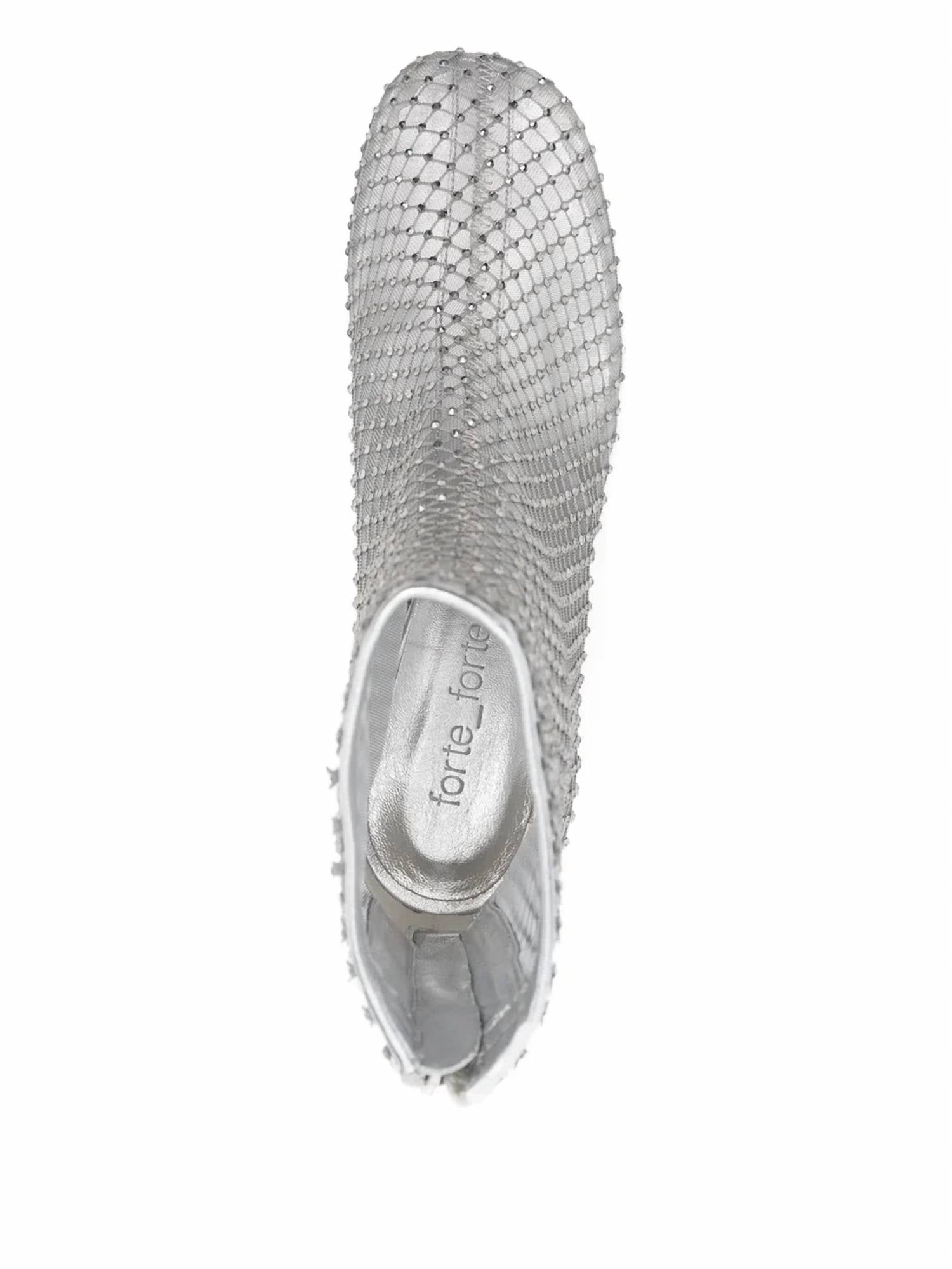 Forte Forte - Women's Strass Mesh Chic Ankle Boots