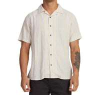 Rvca - Beat Stripe Short Sleeve Shirt
