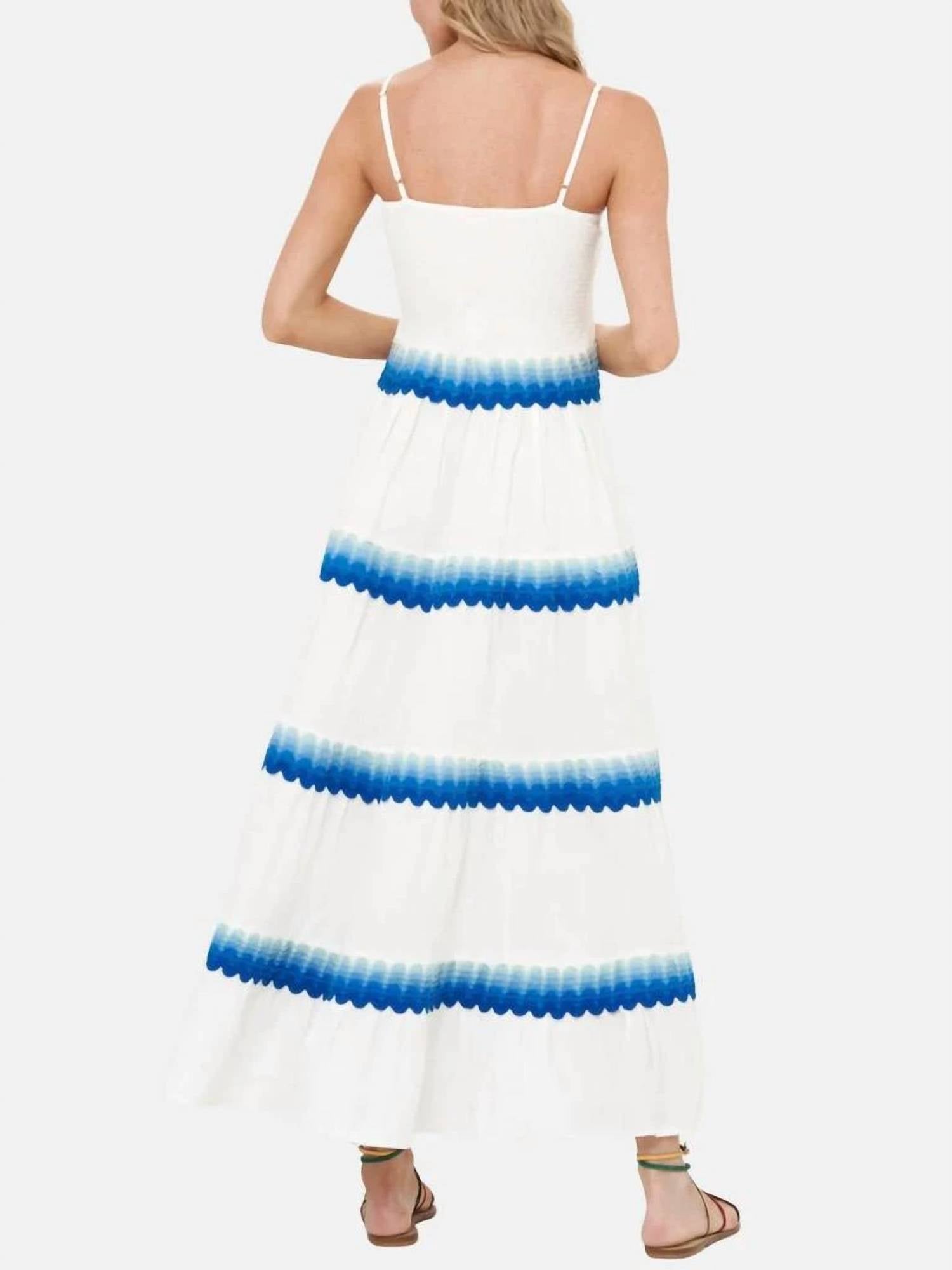 Oliphant - Smocked Back Maxi Dress
