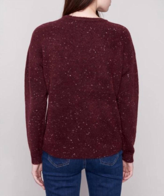 Charlie B - Braided Love Crew Neck Sweater